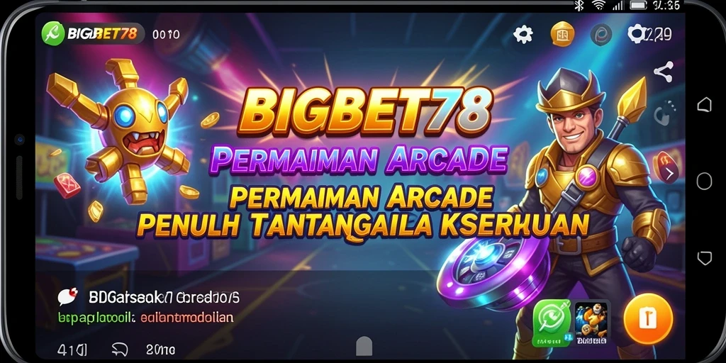 Tampilan gameplay seru dan menantang di BIGBET78.