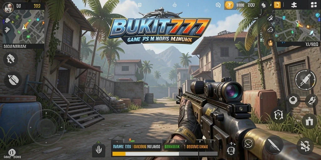 Gameplay menegangkan dalam BUKIT777 dengan aksi FPS seru.