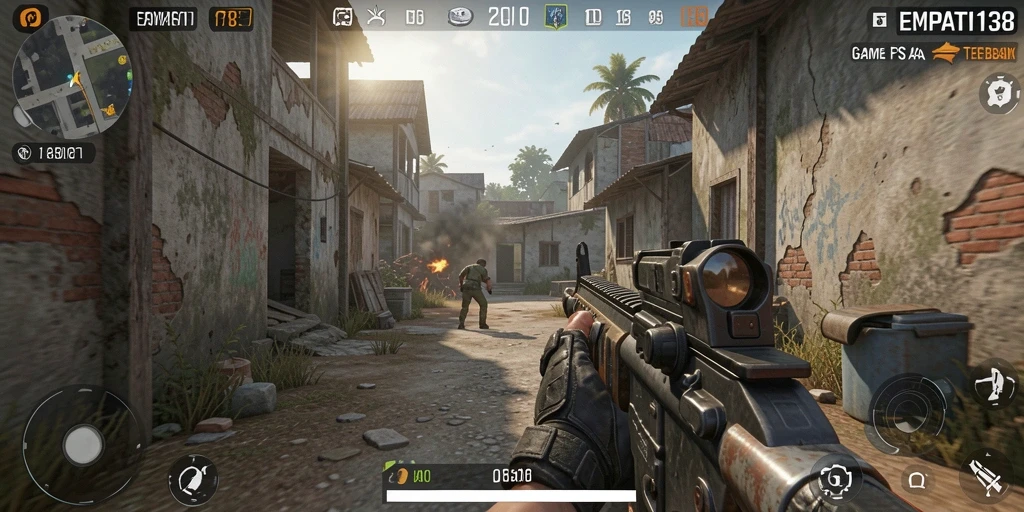 Gameplay menegangkan dalam EMPATI138 dengan grafik yang menakjubkan.