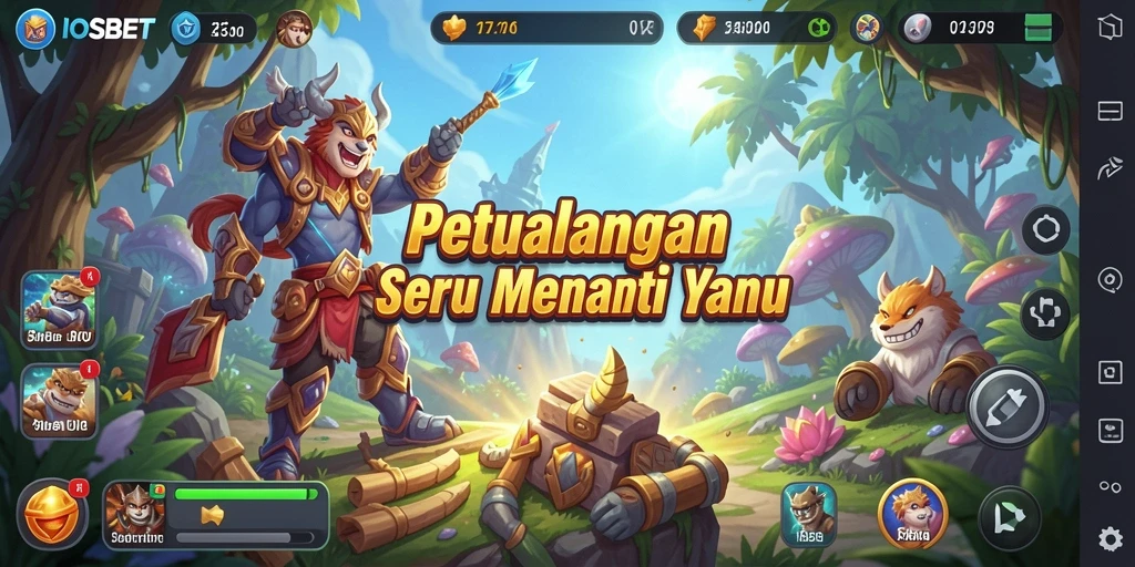 Gameplay <strong>IOSBET</strong> yang mendebarkan dalam dunia petualangan.