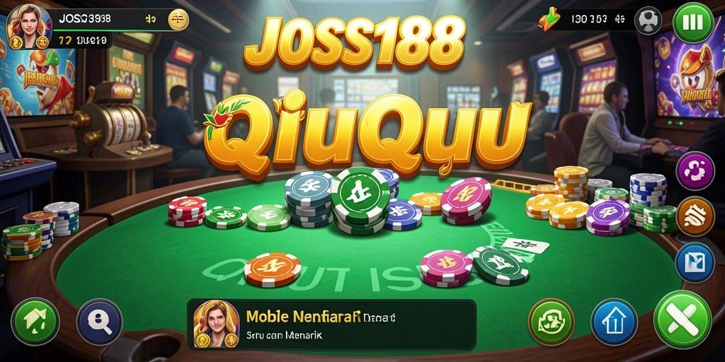 Tampilan aksi seru di JOSS188 saat bermain QiuQiu.