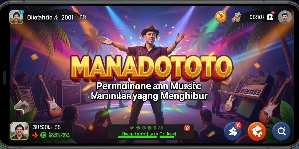 Tampilan menarik dari gameplay MANADOTOTO yang seru.
