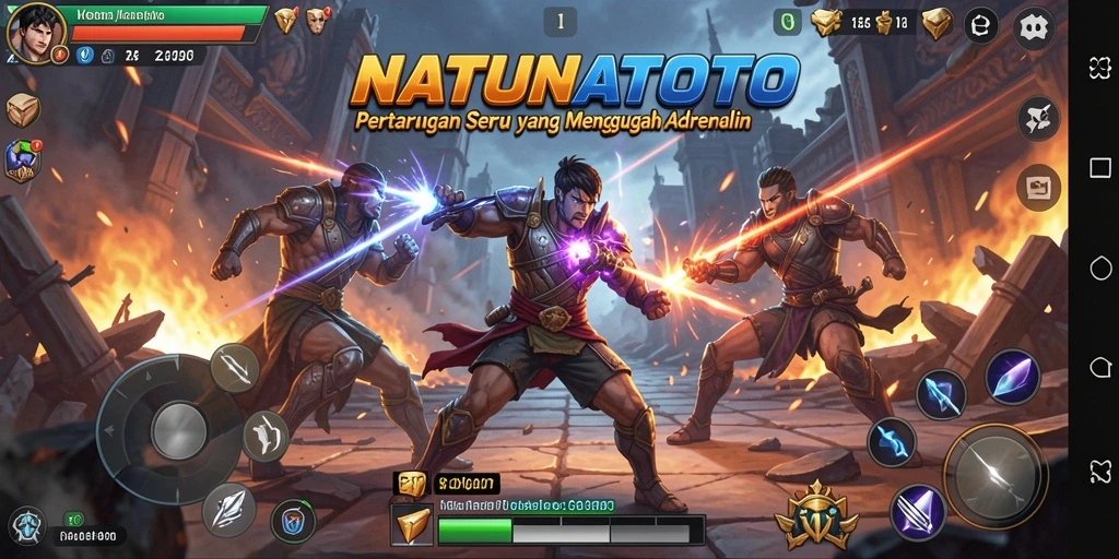 Tampilan gameplay Fighting yang seru dari NATUNATOTO