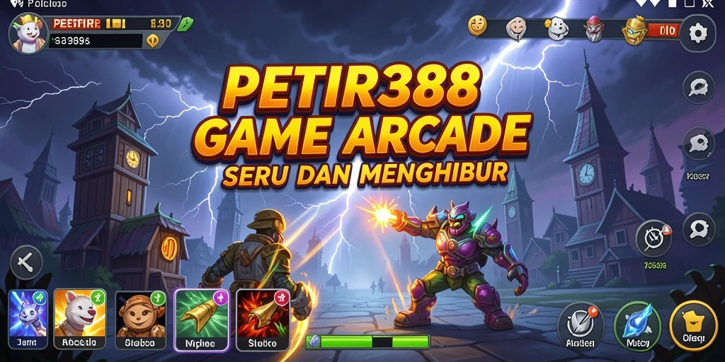 Tampilan gameplay seru dan menantang di PETIR388.