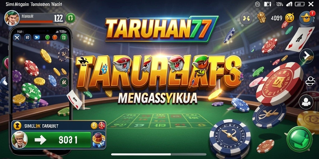 Gameplay mendebarkan dan interaksi sosial dalam TARUHAN77.